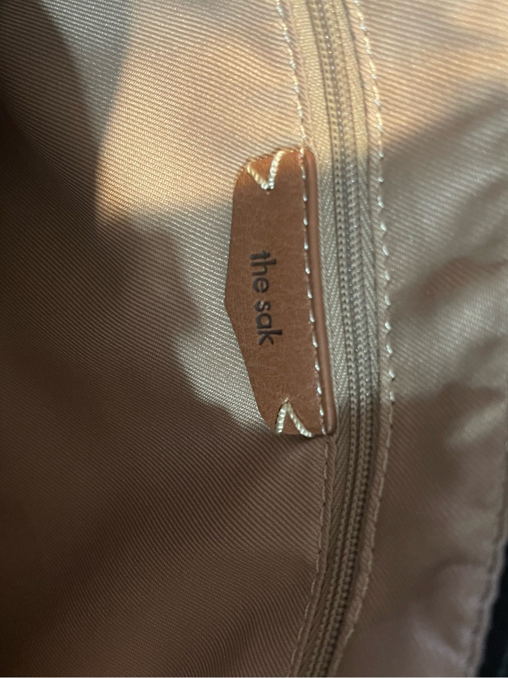 The Sak Black Leather Crossbody Bag - Picture 4 of 6